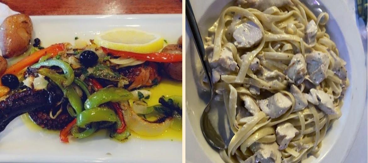 Toti's Restaurant & Pizzeria Menu