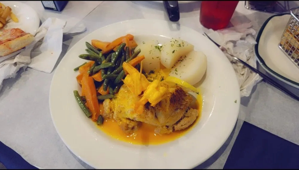 Baked Cod Athens Style